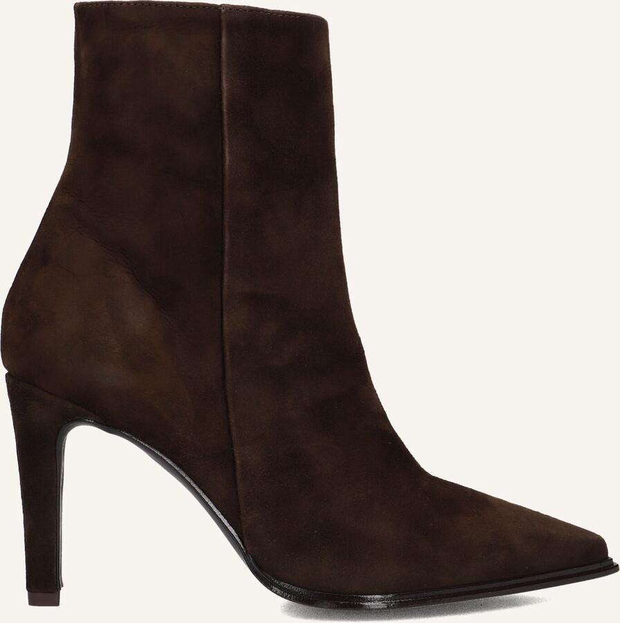 Notre-V 8939 Enkellaarsjes Enkelboots met rits Dames Bruin - Foto 6