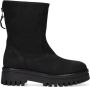 Notre-V 9031 Enkellaarsjes Enkelboots met rits Dames Zwart - Thumbnail 2