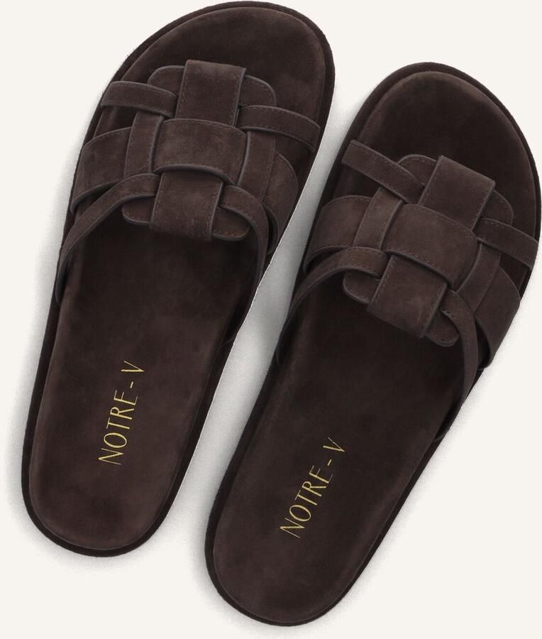 Notre-V 9672la Slippers Dames Bruin - Foto 5