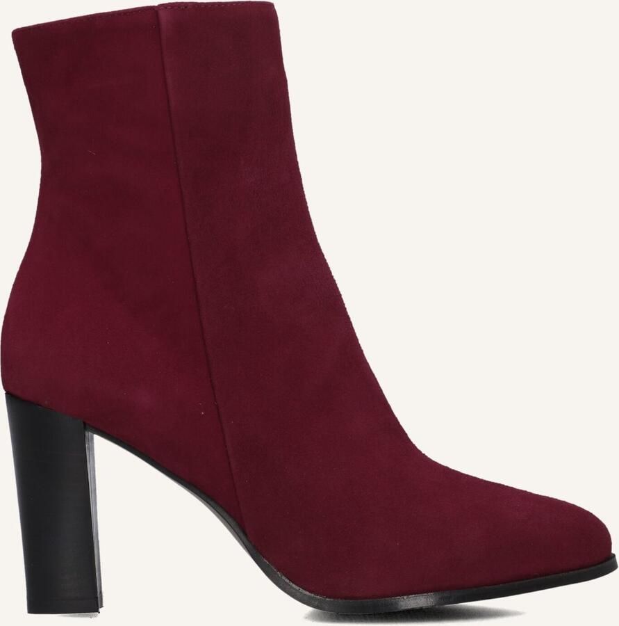 Notre-V 97436 Enkellaarsjes Enkelboots met rits Dames Rood - Foto 2