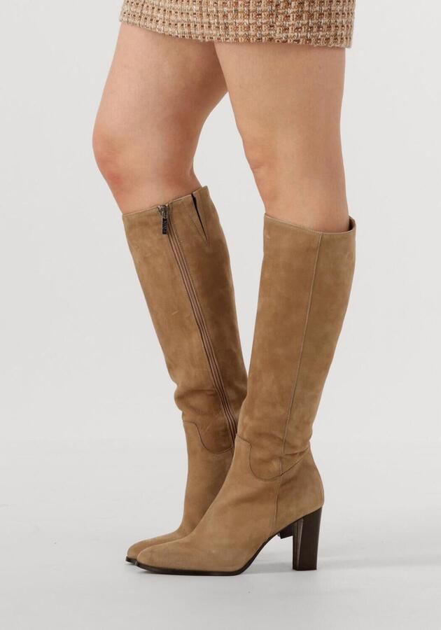 Notre-v Beige Leren Laarzen voor Herfst Winter - Foto 2