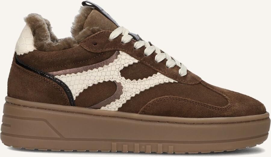 Notre-V Anemone-63 Sneakers Dames Bruin