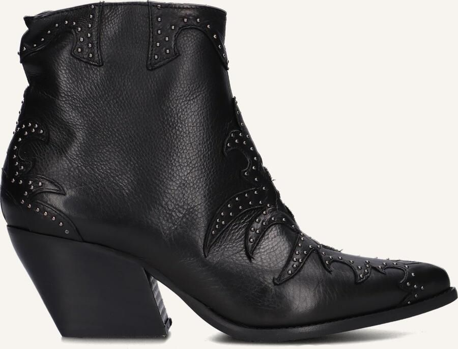 Notre-V Ar196 Enkellaarsjes Enkelboots met rits Dames Zwart - Foto 4