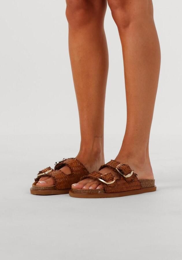Notre-V As-14231 Slippers Dames Cognac - Foto 3