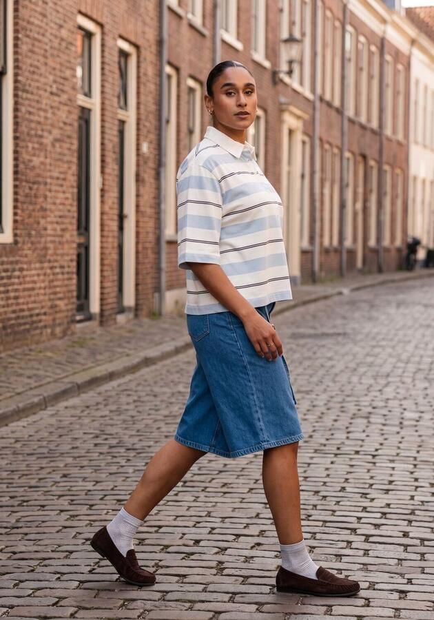 Notre-V D25118 Loafers Dames Instappers Bruin - Foto 7