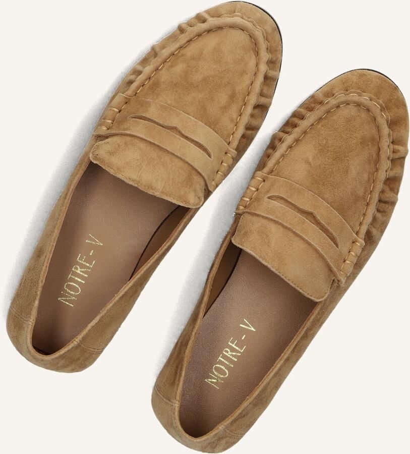 Notre-V D25118 Loafers Dames Instappers Camel - Foto 5