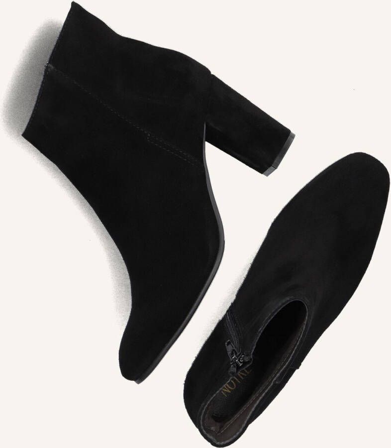 Notre-V Diane-02 Enkellaarsjes Enkelboots met rits Dames Zwart - Foto 3