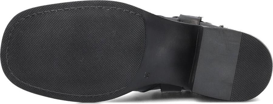 Notre-V Fry9 Enkellaarsjes Enkelboots Dames Zwart - Foto 3