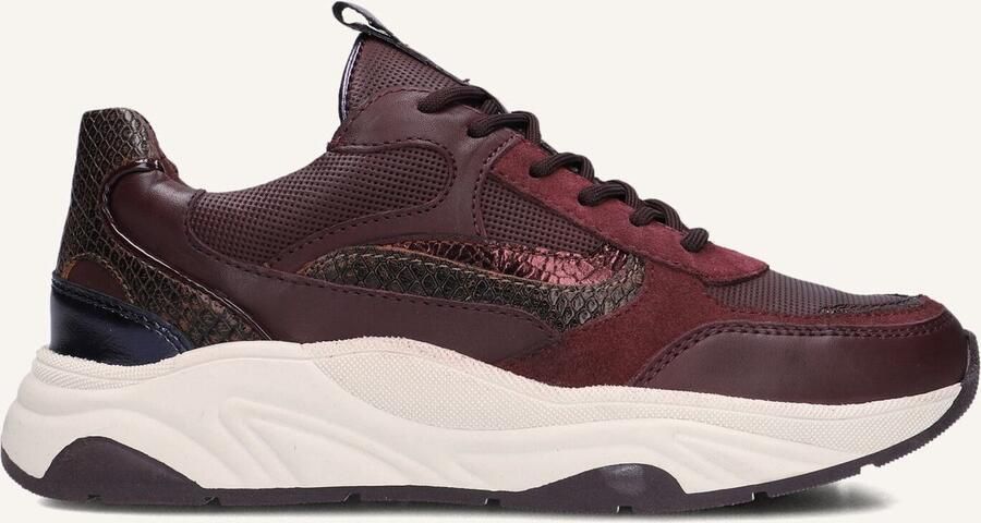 Notre-V Iva-30 Sneakers Dames Leren Sneaker Rood