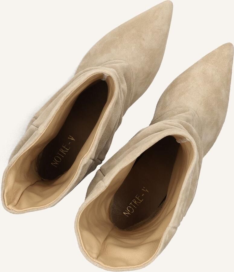 Notre-V Jenna Enkellaarsjes Dames Beige - Foto 7