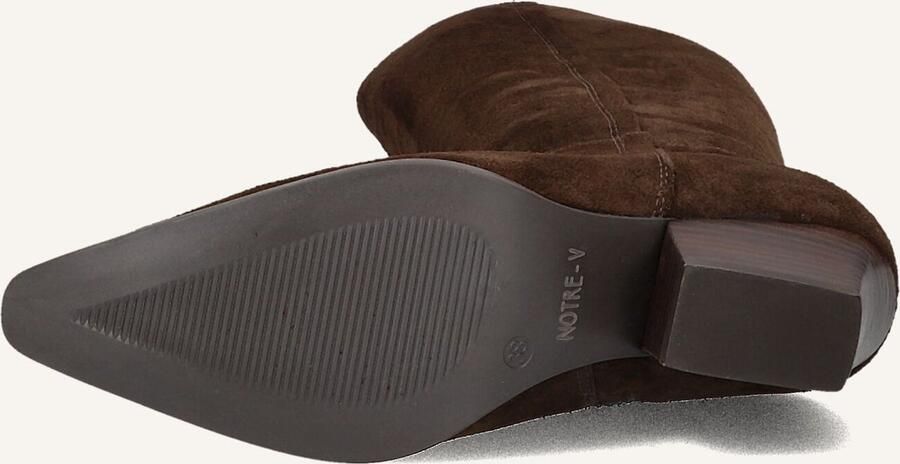 Notre-v Bruine leren laarzen voor herfst winter - Foto 2