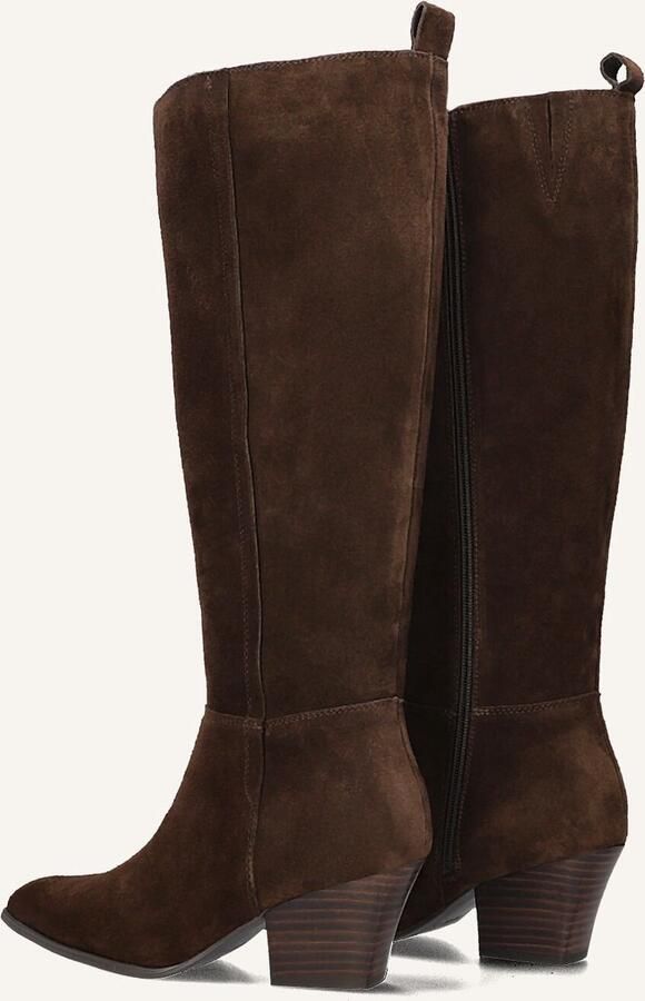 Notre-v Bruine leren laarzen voor herfst winter - Foto 3