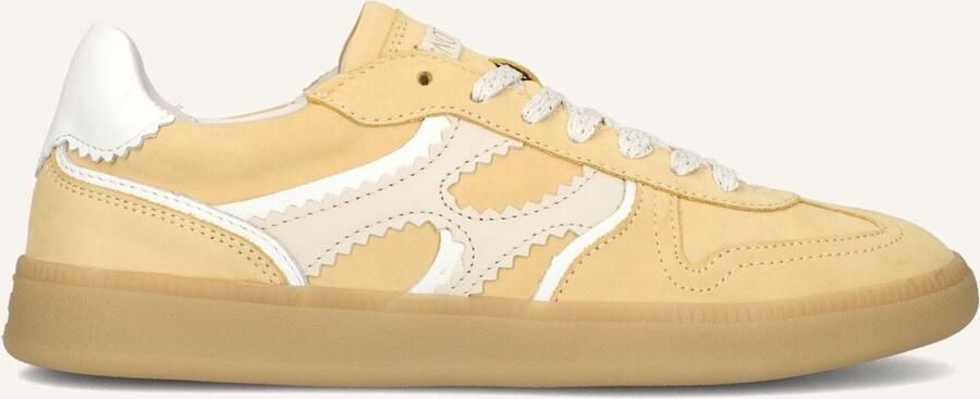 Notre-V Sia-01 Sneakers Dames Leren Sneaker Beige