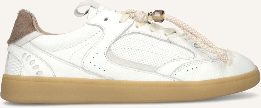 Notre-V Sia-02 Sneakers Dames Leren Sneaker Wit