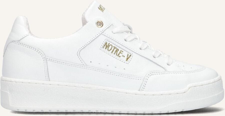 Notre-V Yenthe 2-f Lage sneakers Leren Sneaker Dames Wit - Foto 3