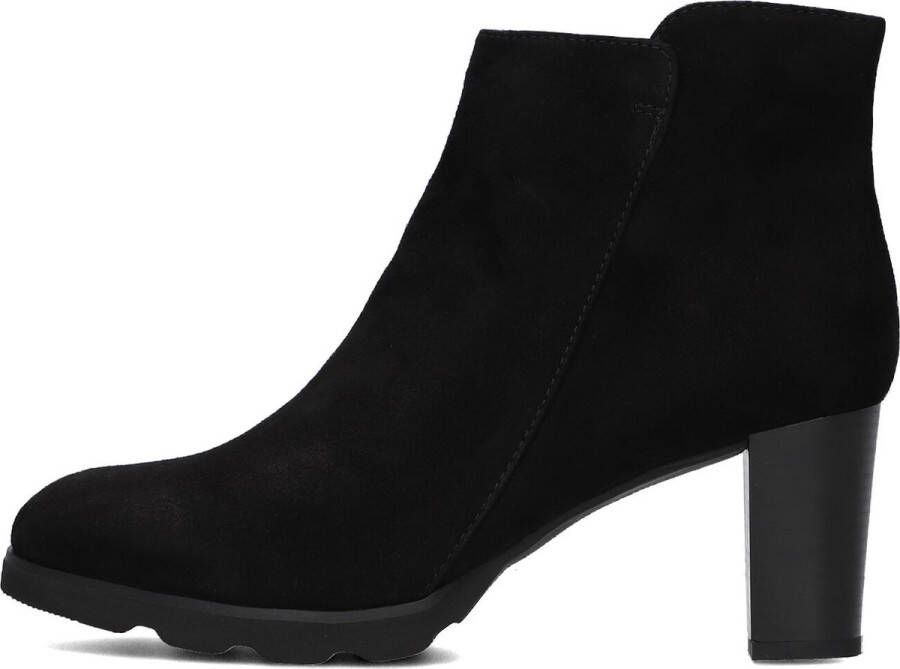 Notre-V Patricia-01 Enkellaarsjes Enkelboots met rits Dames Zwart - Foto 3