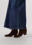 Notre-V Shn80672 Enkellaarsjes Enkelboots met rits Dames Bruin - Thumbnail 2