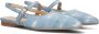 Notre-V Vk1047 Slingbacks Dames Lichtblauw - Thumbnail 7
