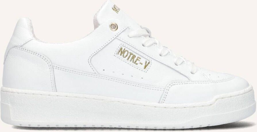 Notre-V Yenthe 2-f Lage sneakers Leren Sneaker Dames Wit - Foto 3