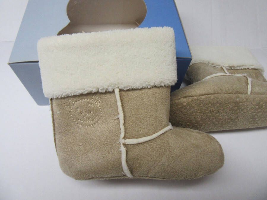 Noukie's Schoentjes Slofjes Laarsjes Beige 6-12 maand - Foto 3