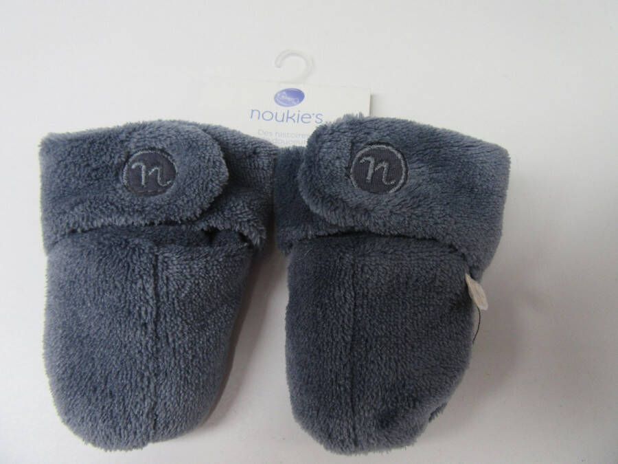 Noukie's Sschoentjes Slofjes Veloudoux booties blue