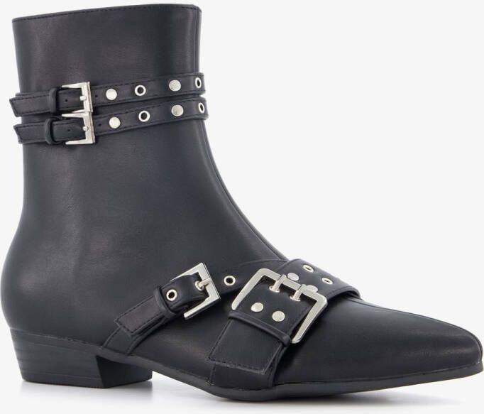 Nova Harper dames biker boots zwart