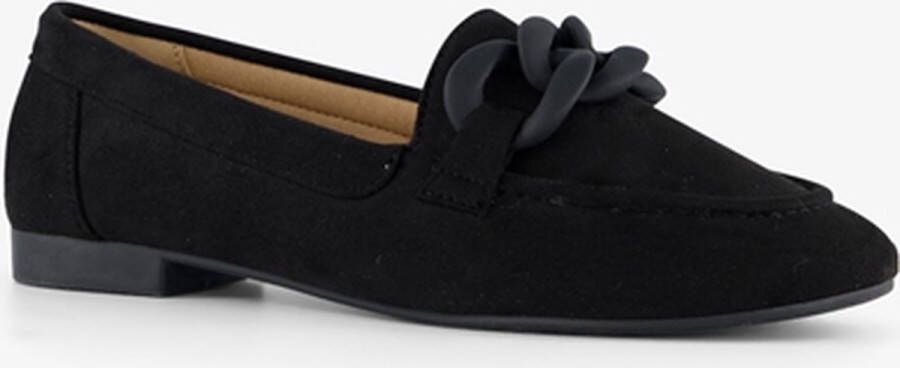 Nova dames loafers zwart