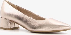 Nova dames pumps met blokhak goud