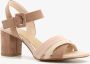 Nova dames sandalen met hak roze - Thumbnail 1
