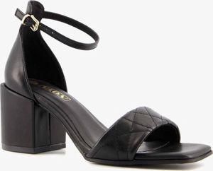 Nova dames sandalen met hak Zwart