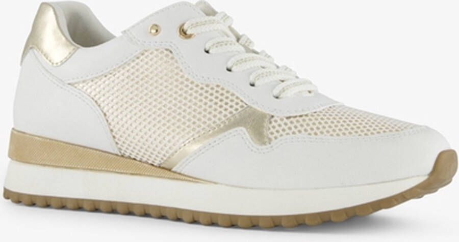 Nova dames sneakers wit met gouden details Uitneembare zool - Foto 1