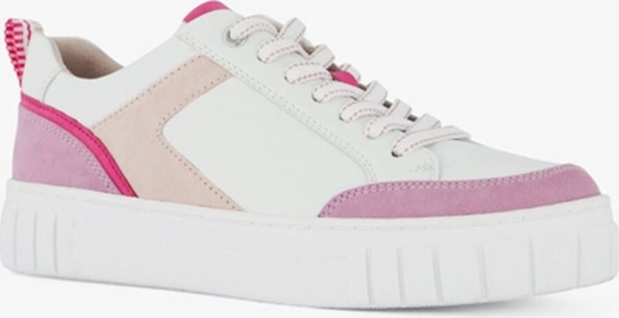 Nova dames sneakers wit paars Uitneembare zool