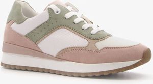 Nova dames sneakers wit roze Wit