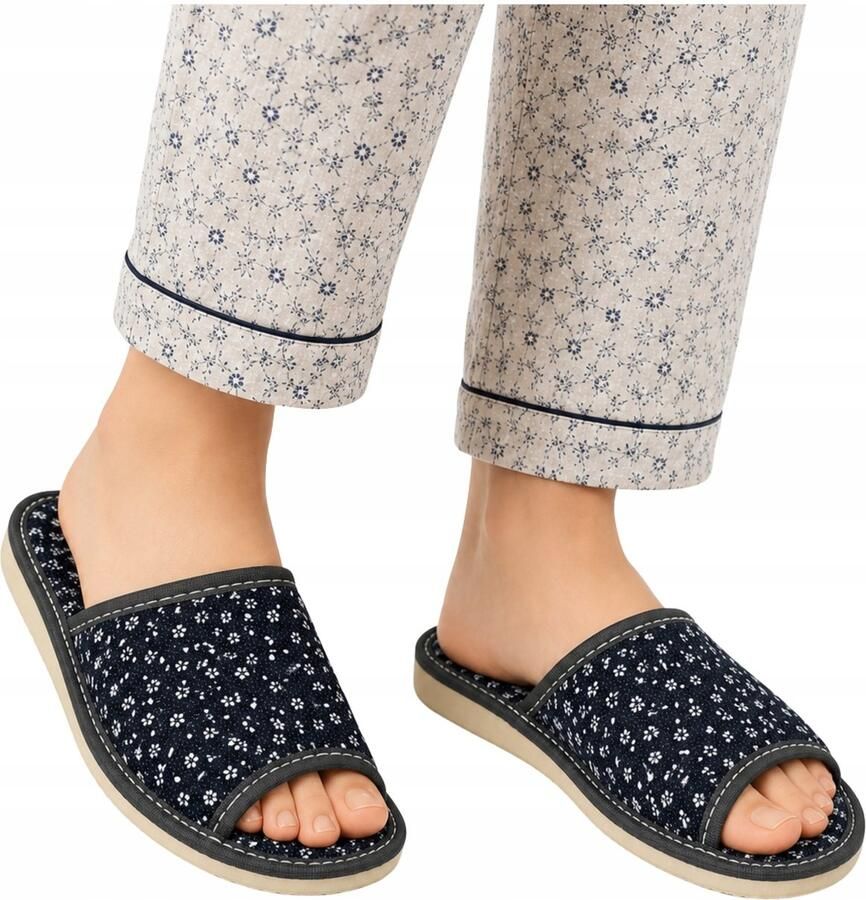 Nowo Dames Pantoffels Comfortabel Bloemmotief