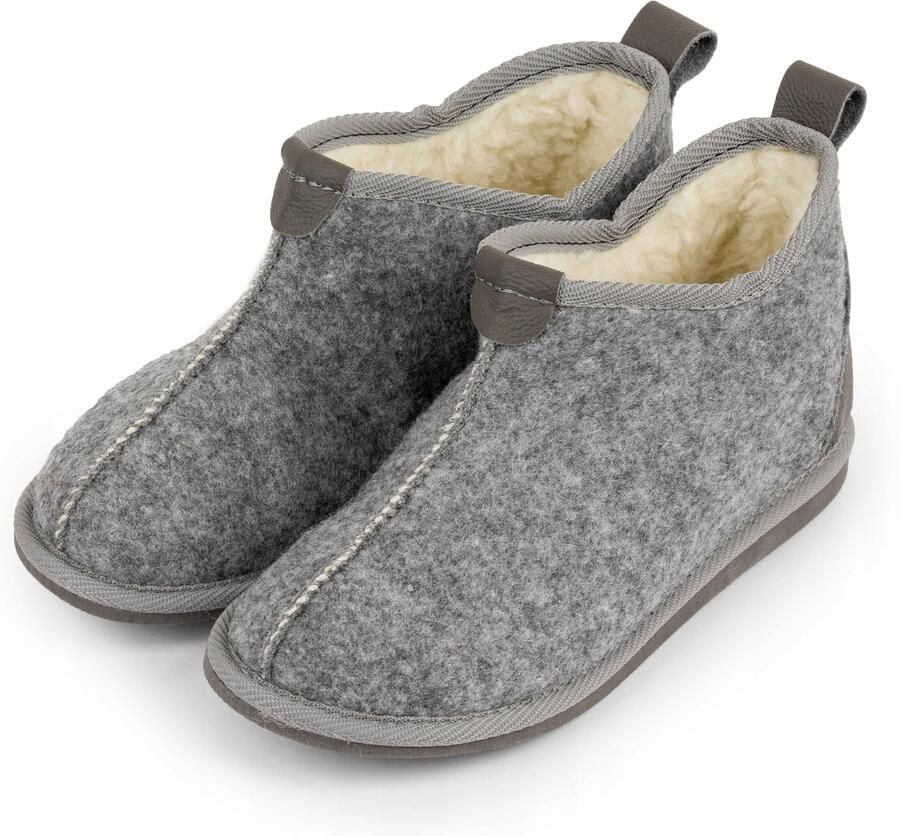 Nowo Dames Pantoffels Gevoerd Grijs