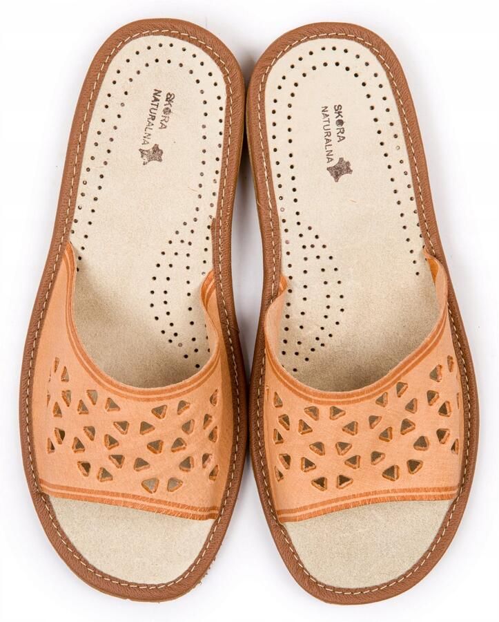 Nowo Dames Pantoffels van 100% Leer Hoge Kwaliteit Comfortabel