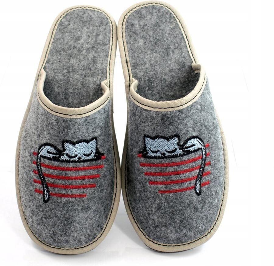 Nowo Dames Pantoffels van Vilt Comfortabel en Antislip