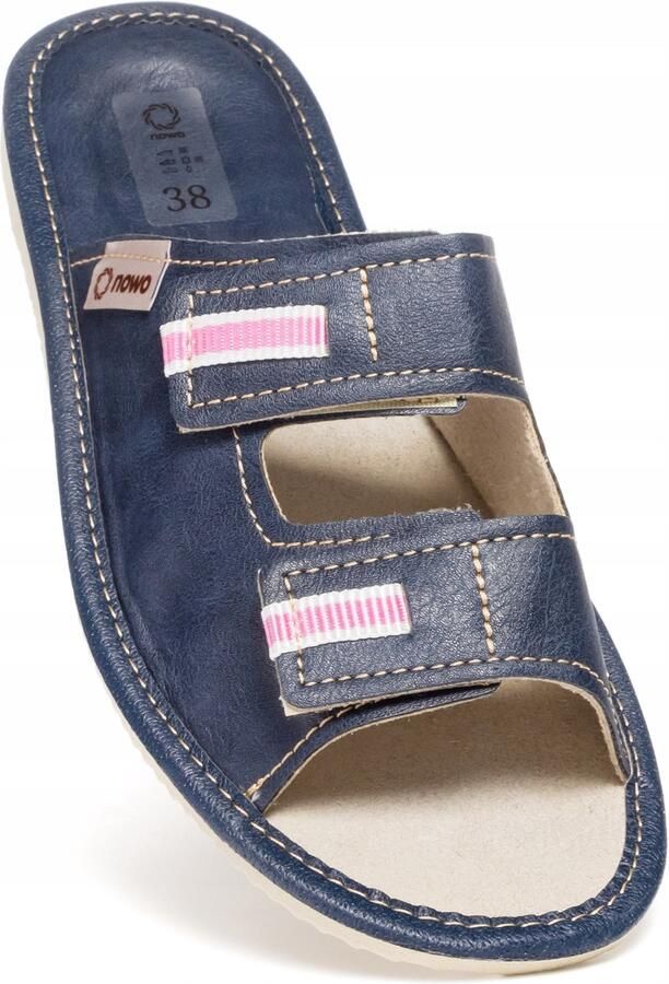 Nowo Dames Slippers met Klittenband Lichtgewicht & Comfortabel