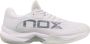 Nox AT10 Lux (Unisex) Padelschoenen Wit Grijs - Thumbnail 1