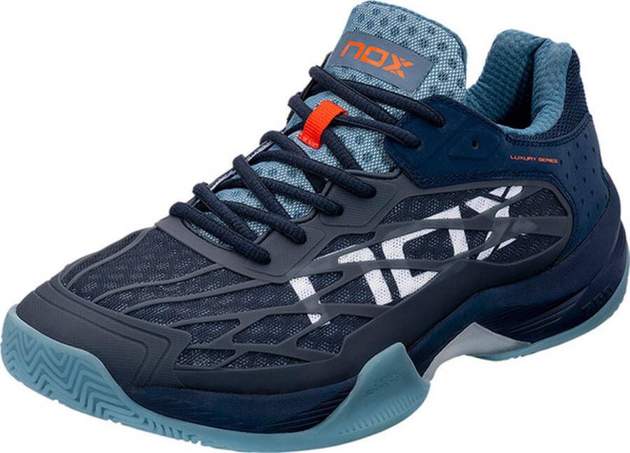 Nox AT10 Lux Heren Sportschoenen Padel Smashcourt Dark Blue - Foto 3