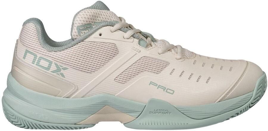 Nox At10 Pro Padelschoenen Beige Vrouw