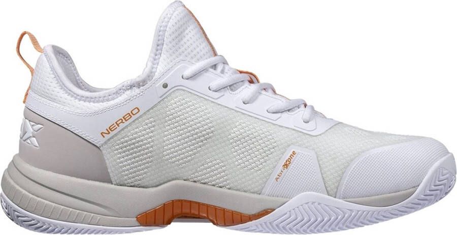 Nox Padel Schoenen Nerbo Wit Oranje