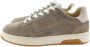 NUBIKK Lage Sneakers Heren Basket Court Miele Maat: 45 Materiaal: Suède Kleur: Beige - Thumbnail 1