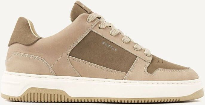 NUBIKK Lage Sneakers Heren Basket Rae Maat: 41 Materiaal: Nubuck Kleur: Bruin