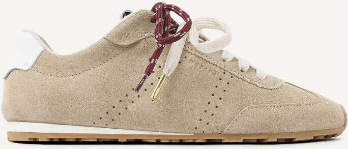 NUBIKK Lage Sneakers Dames Billy Lou Maat: 41 Materiaal: Suède Kleur: Beige
