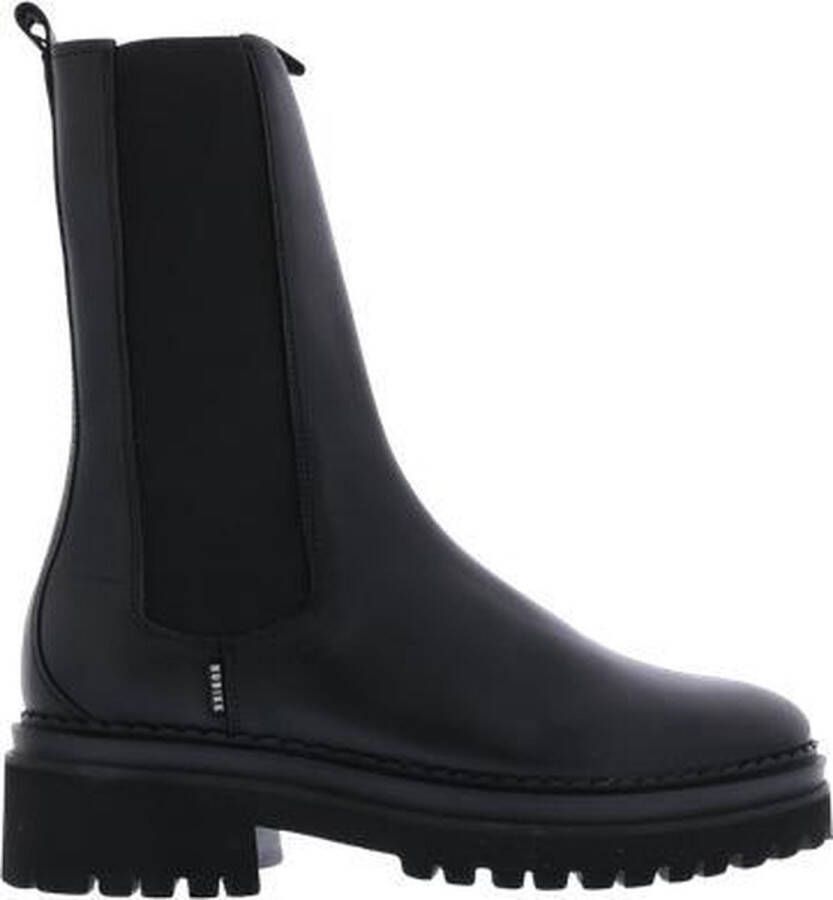 NUBIKK Chelsea Boots Dames Fae Adams Maat: 42 Materiaal: Leer Kleur: Zwart