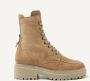 NUBIKK Veterboots Dames Fae Bobbi Fur Maat: 42 Materiaal: Suède Kleur: Camel - Thumbnail 2