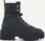 Nubikk Fara Night Ladies Ankle Boot Black Leather - Thumbnail 1