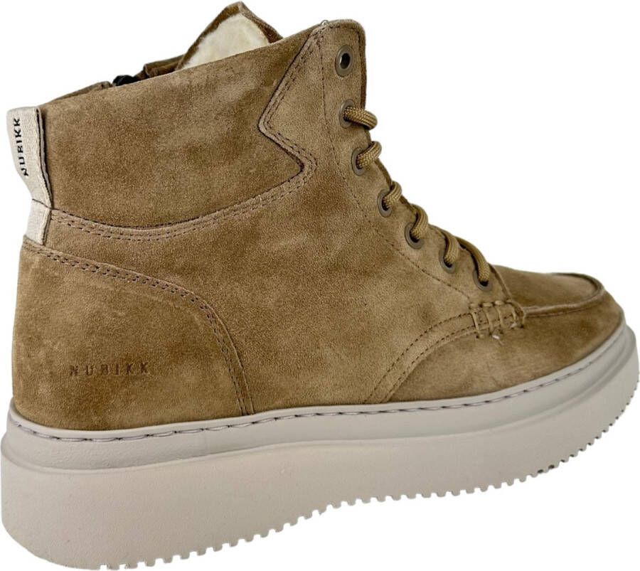 NUBIKK Veterboots Heren Jonah Artic Fur Maat: 40 Materiaal: Suède Kleur: Taupe - Foto 2