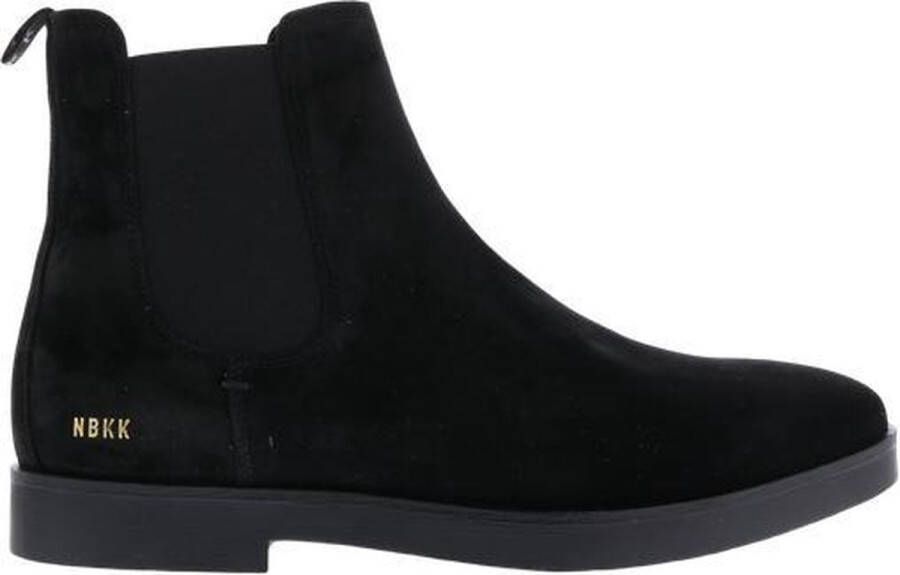 NUBIKK Chelsea Boots Heren Logan Chelsea Maat: 40 Materiaal: Suède Kleur: Zwart - Foto 2